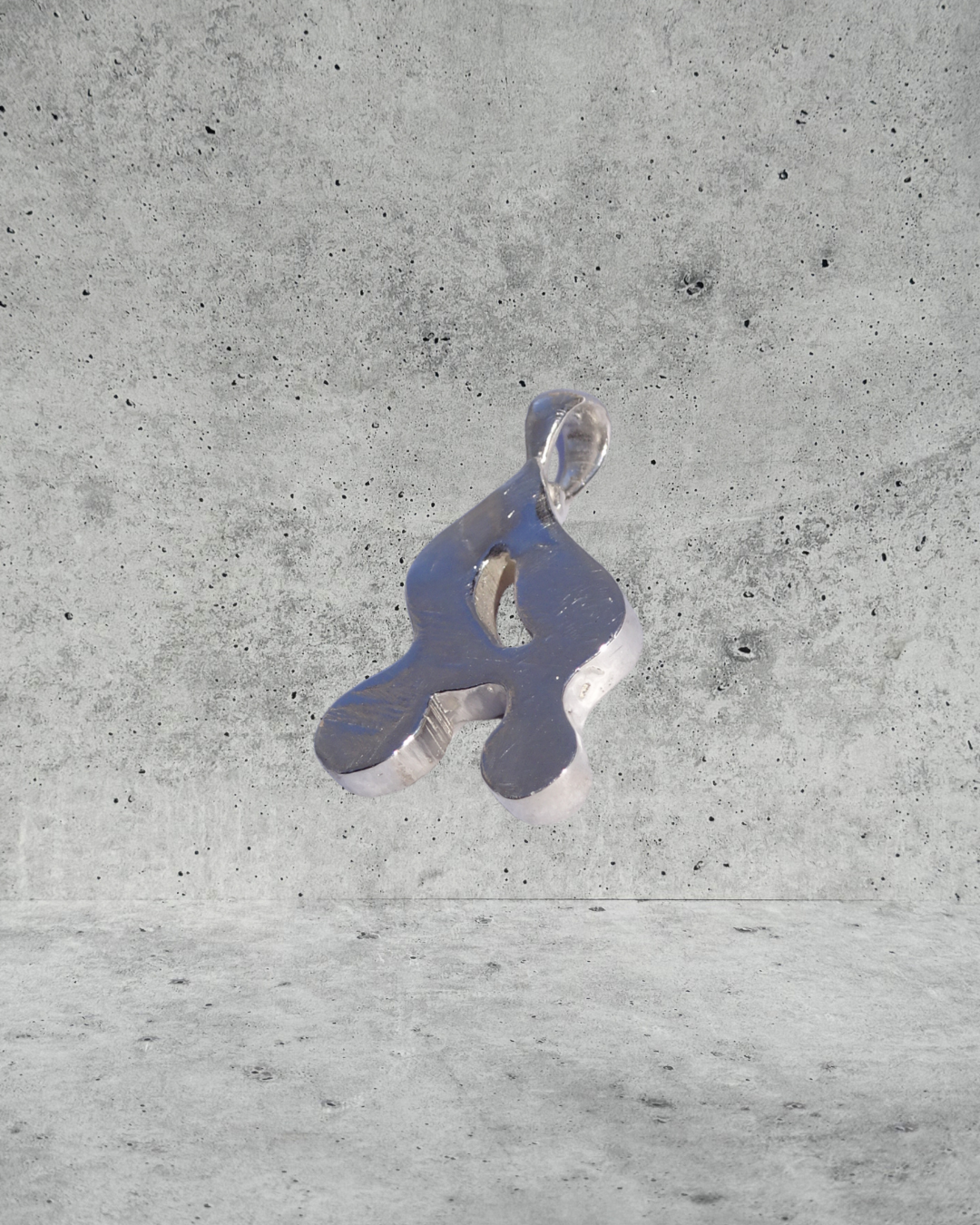 The Glossy Letter Pendant