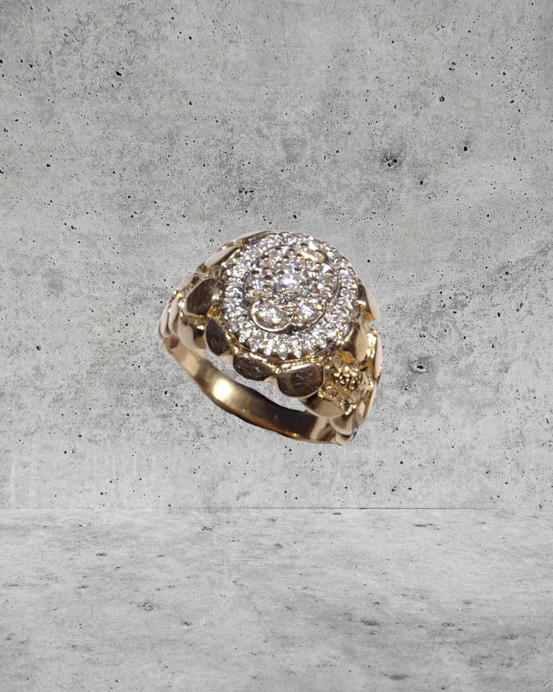 Gold Nugget Ring