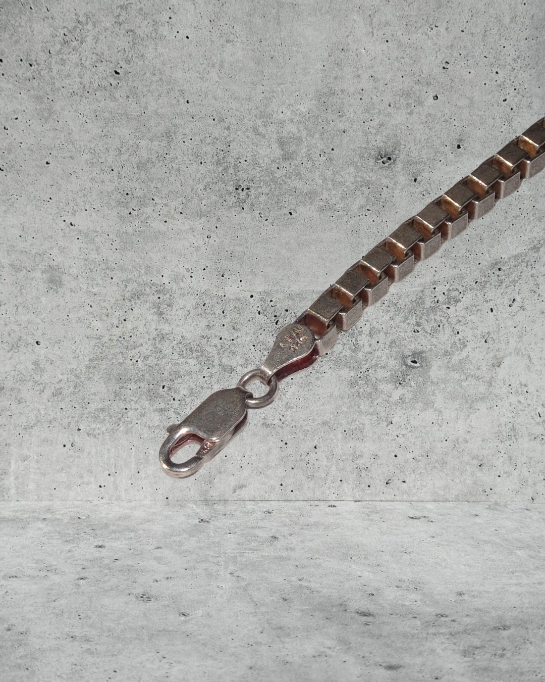 Silver Box Chain Bracelet